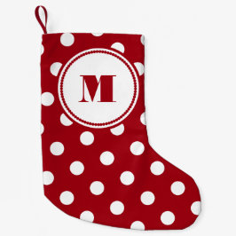 Monografisches Muster des Festivals Kleiner Weihnachtsstrumpf