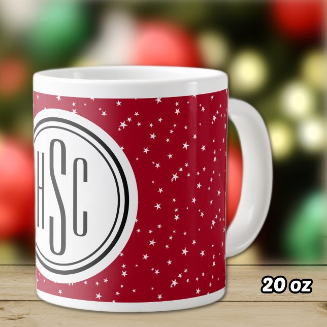 Monogram 20oz Jumbo Coffee Tasse (Von Creator hochgeladen)