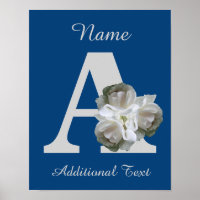 Monogram A Personalisiert