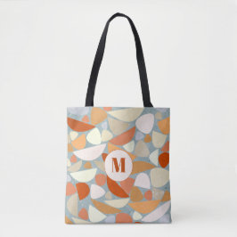 Monogram Abstrakt Modern Geometric Tasche