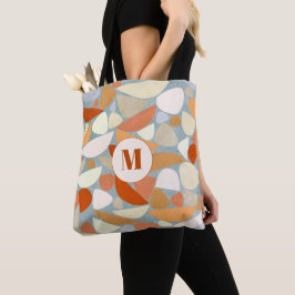 Monogram Abstrakt Modern Geometric Tasche