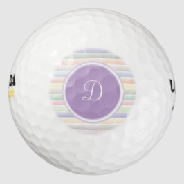 Monogram-Aquarelllinien Golfball