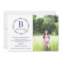 Monogram B ist für Baby Showdusche Foto geeignet