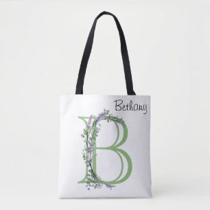 Monogram B Lavendel Eucalyptus Tasche