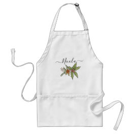 Monogram Baking Apron - Custom Chef with Pockets Schürze