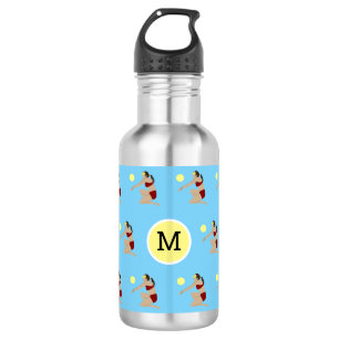Monogram Beach Volleyball Edelstahlflasche