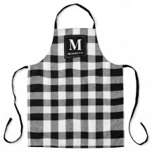 Monogram Black and White Buffalo Kariert