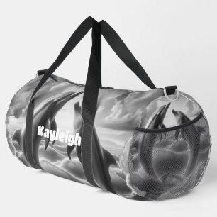Monogram Black & White Delphine Ozean Duffle Bag