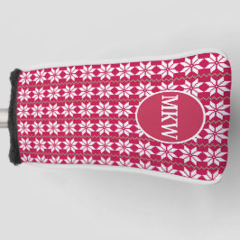 Monogram Blade Putter Customized Head Cover Golf Headcover