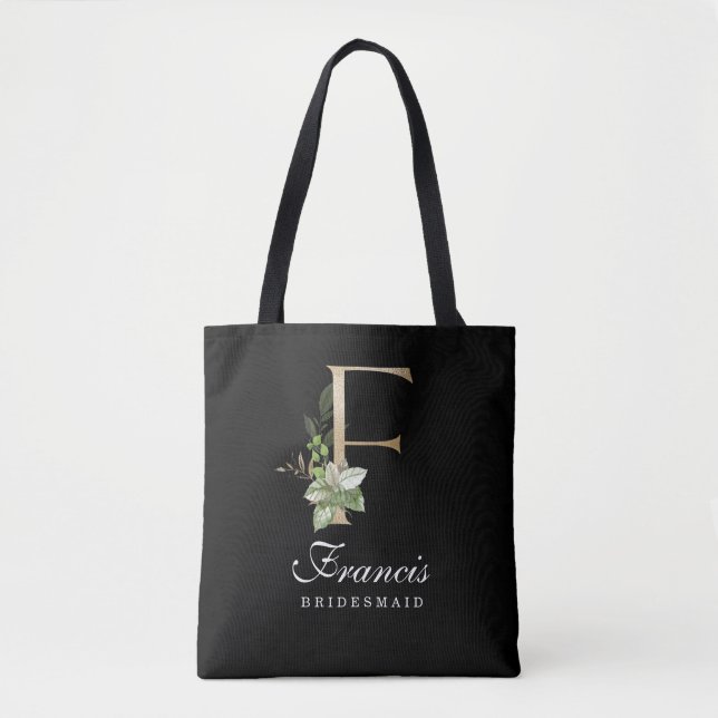 Monogram Bridesmaid-Tasche Tasche (Vorderseite)