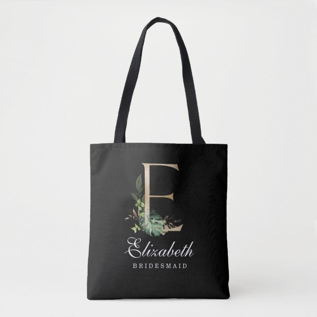 Monogram Bridesmaid-Tasche Tasche (Vorderseite)