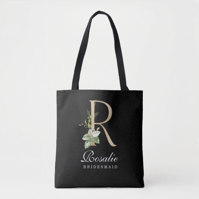 Monogram Bridesmaid-Tasche Tasche (Vorderseite)