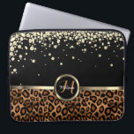 Monogram Brown and Black Leopard with Gold Diamond Laptopschutzhülle<br><div class="desc">Elektronischer Laptop-Sieb. Mit einem braunen und schwarzen Leopard-Tierdruck mit goldenen Akzenten und Diamanten mit monogramm Buchstaben und Namen für Sie bereit, um Ihre persönlichen Wünsche zu erfüllen. ⭐ Dieses Produkt ist zu 100% benutzerdefinierbar. *****Klicken Sie auf die SCHALTFLÄCHE ANKLICKEN, um hinzuzufügen, zu löschen, zu verschieben, zu verändern, umzudrehen, zu drehen,...</div>