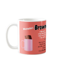 Monogram Brownie Rezpe Phantastisch Funny Mug