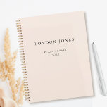 Monogram Business Planer Einfache Bezeichnung Rosa<br><div class="desc">Monogram Business Planner Einfache Bezeichnung Rosa Plane</div>