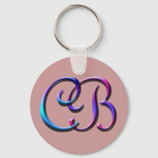 Monogram CB-Schlüsselanhänger Schlüsselanhänger