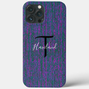 Monogram Cell Phone Case HAMbyWG - Aquamarin