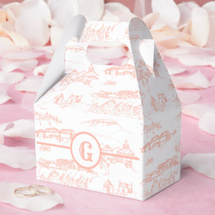 Monogram Chattanooga Toile Rouge Geschenkschachtel