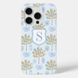 Monogram Chinesische Kartoffelzitrus Orange Tree Case-Mate iPhone Hülle