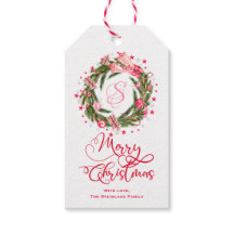 Monogram Christmas Wreath