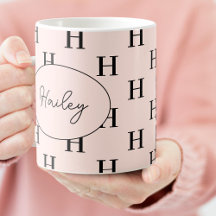 Monogram Classic Elegant Niedlicher Skriptname