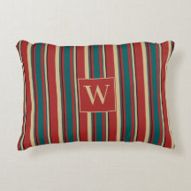 Monogram Classic vertikale Streifen, Autumnal-Farb