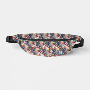 Monogram-Clowns für benutzerdefinierte Initialen Bauchtasche