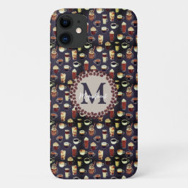 Monogram Coffee Lover Case-Mate iPhone Hülle