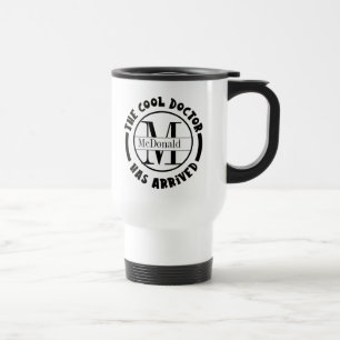 Monogram Cool Doctor Travel Mug Reisebecher