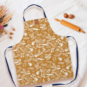 Monogram Country Style Backmuster gelb Schürze