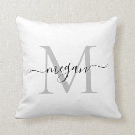 Monogram Cushion - Add your Name Kissen