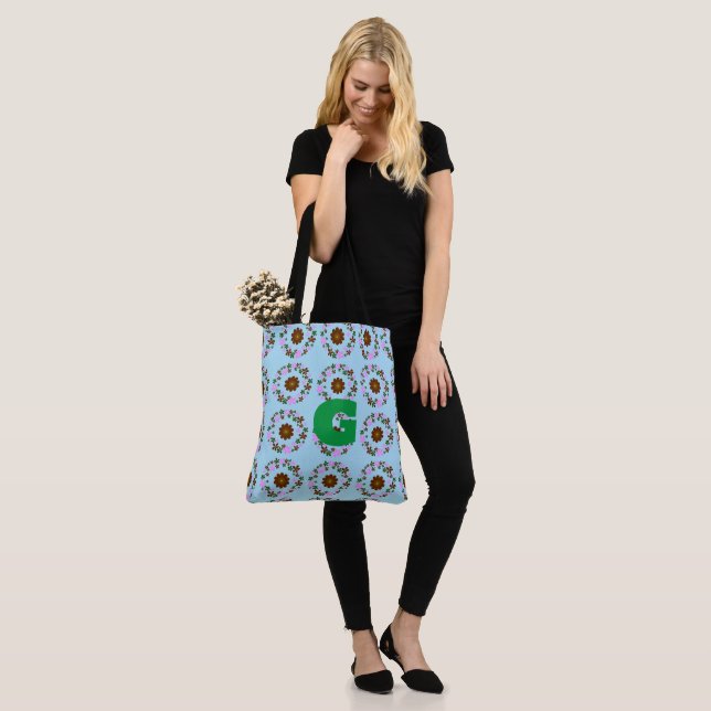 Monogram Customize Wedding Wohngestaltung Tasche (Am Model)
