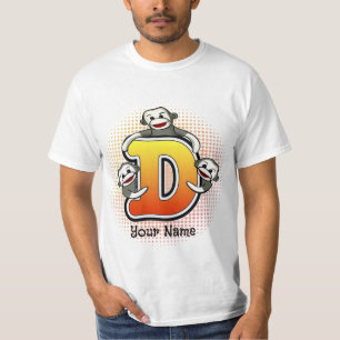 Monogram D Sock Monkey-T - Shirt
