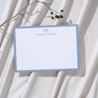 Monogram Decorative Typografie | Dusty Blue