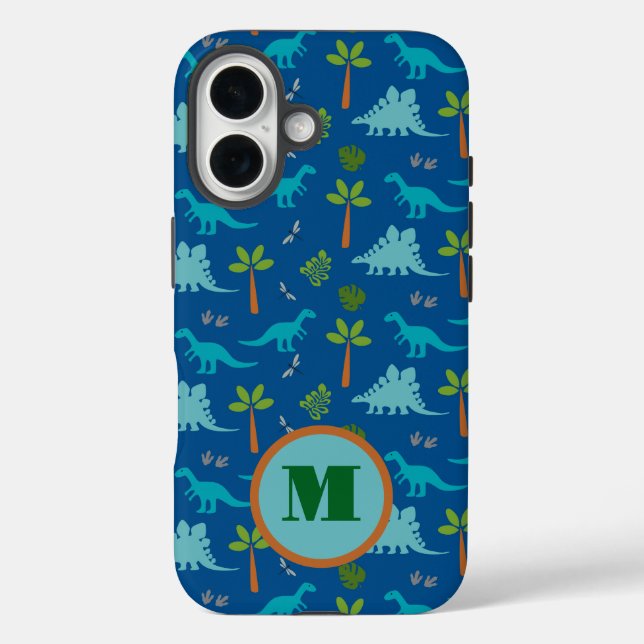 Monogram Dinosaur iPhone / coque ipad (Verso)