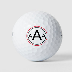 MONOGRAM Double Ring WILSON 500 balles de golf