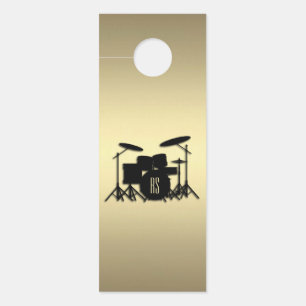 Monogram Drum Set Gold Türanhänger