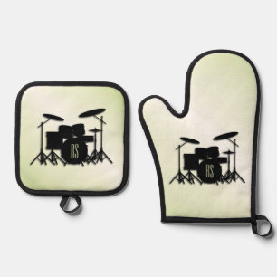 Monogram Drum Set Green Hue