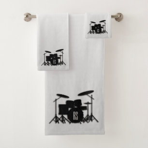 Monogram Drum Set Silver Case-Mate iPhone Case