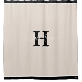 Monogram-Duschvorhang HAMbyWG Duschvorhang