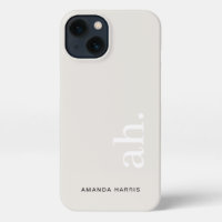 Monogram Elegant Feminine Minimalistisch