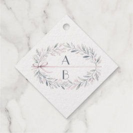 Monogram Elegant Geschenkanhänger