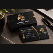 Monogram Elegant Lion Logo