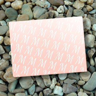 Monogram erstmalig Pastellzitrus Post-it Klebezettel