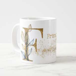 Monogram "F" Jumbo Tasse Soup Ice Cream