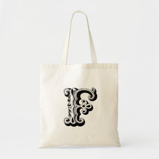 Monogram "F" Tote Bag Tragetasche