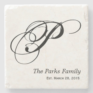 Monogram Family Untersetzer Set