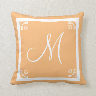 MONOGRAM Festlicht pur personalisierter Brauch Kissen