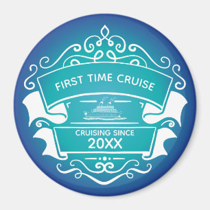 Monogram First Time Cruise Cabin Door Magnet