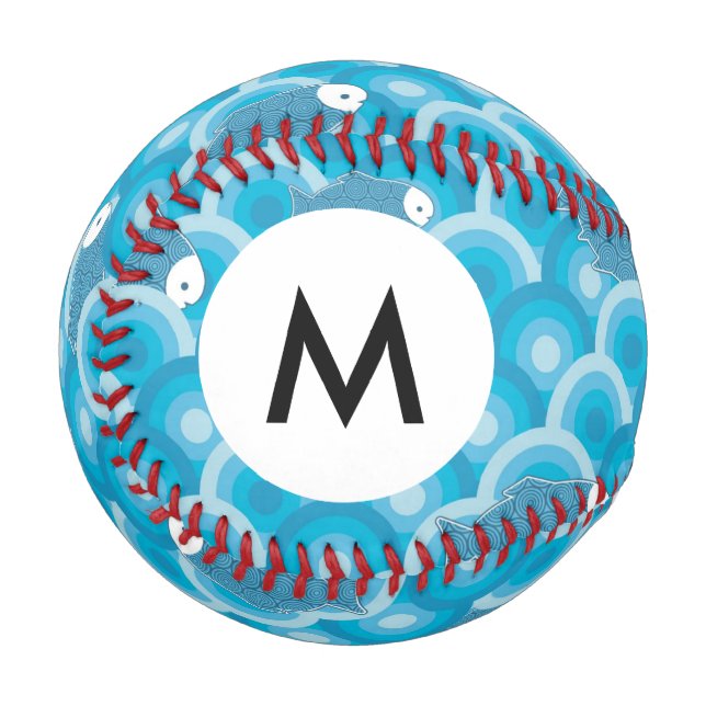 Monogram Fish Baseball (Vorderseite Links)